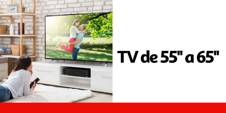 TV de 55" a 65"