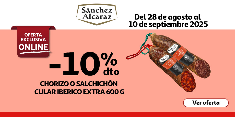 -10% dto Embutido ibérico extra CULAR  600 G
