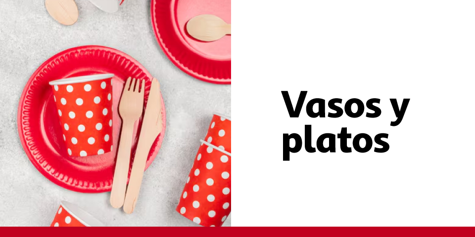 Vasos y platos