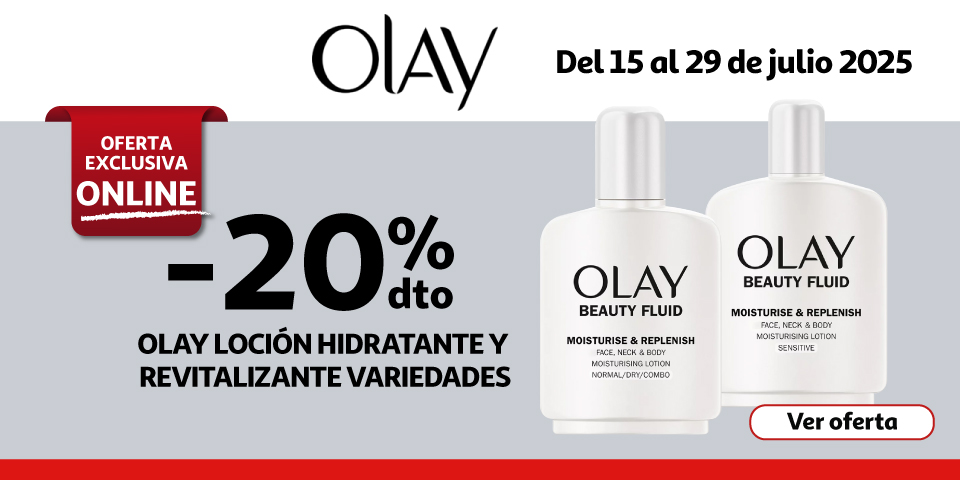20% Dto. - OLAY Loción hidratante
