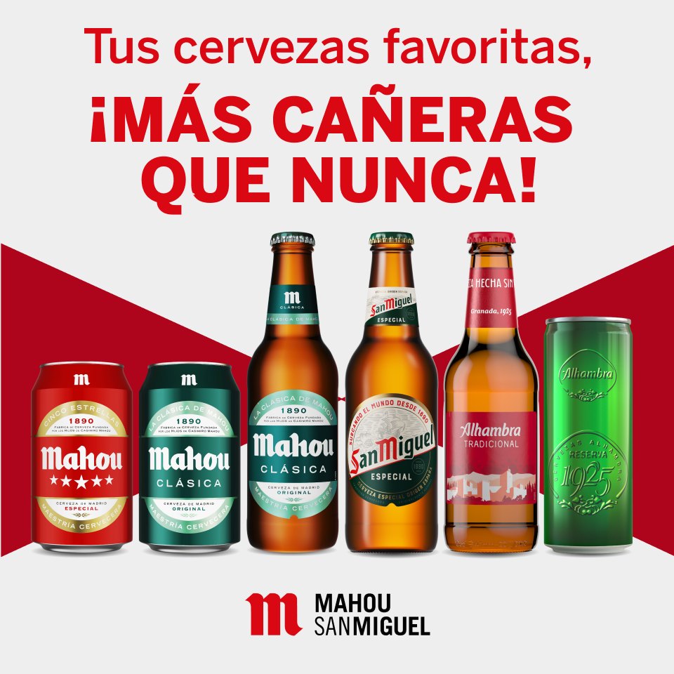 mahou mas cañeras que nunca