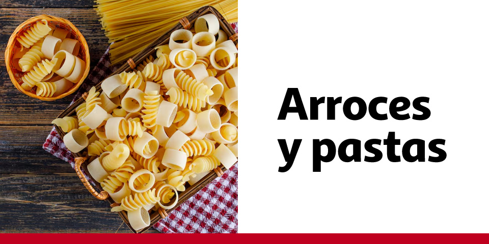 Arroces y pastas
