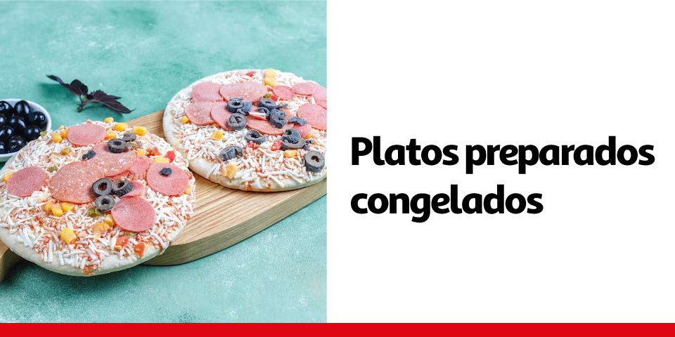 Platos preparados congelados