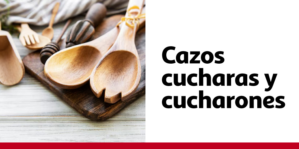 Cazos, cucharas y cucharones