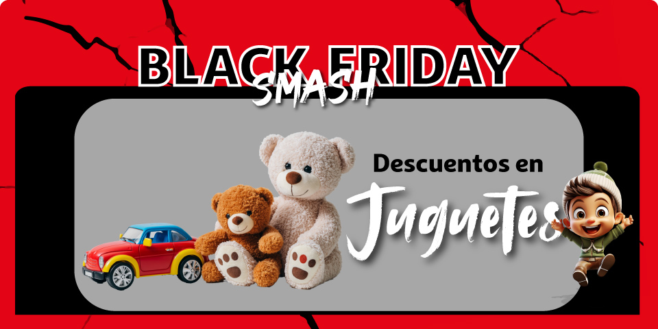 Aplastamos los precios en juguetes con el Black Friday