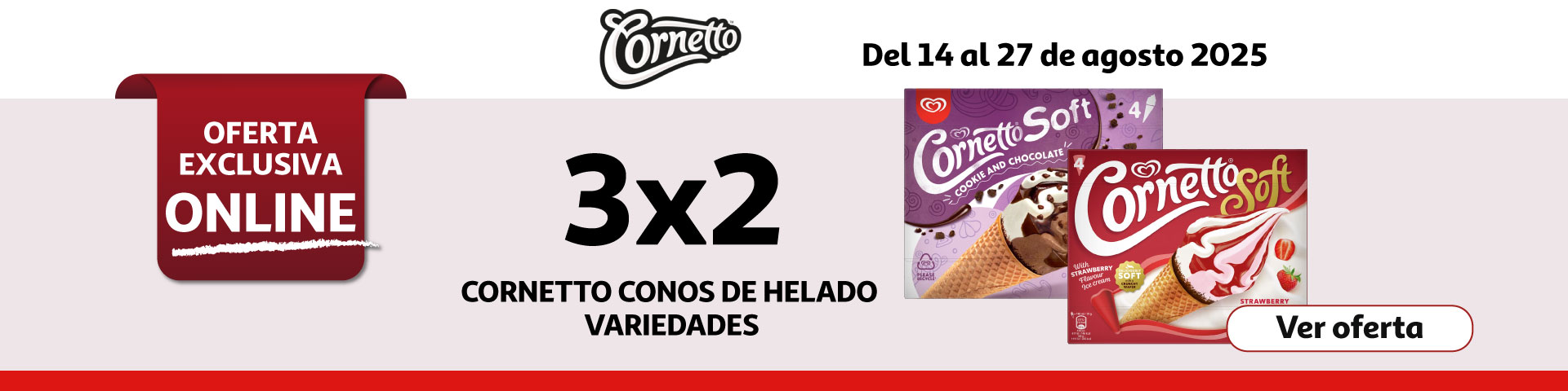 3x2 - Productos seleccionados CORTETTO
