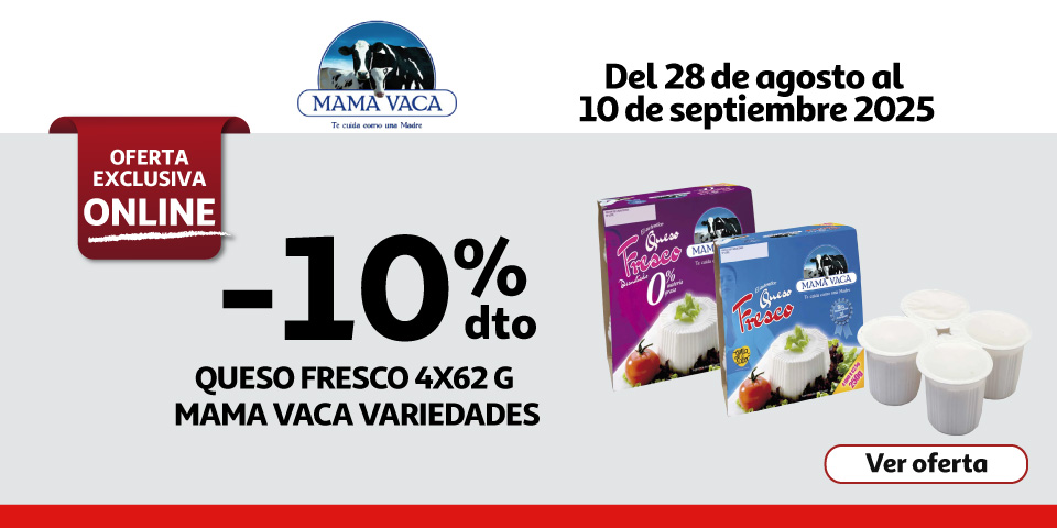 10% Dto. - Queso fresco MAMÁ VACA 