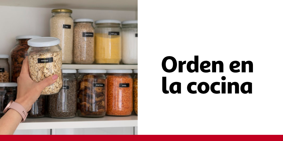Orden en la cocina