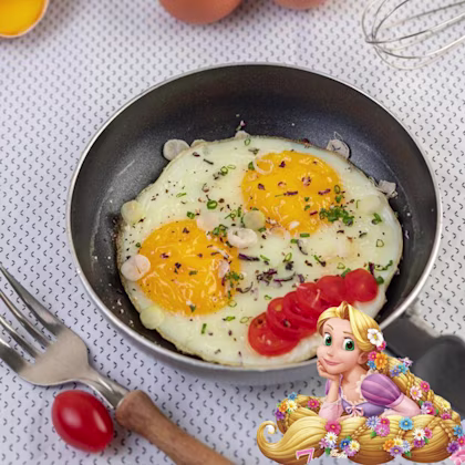 Huevos a la sartén