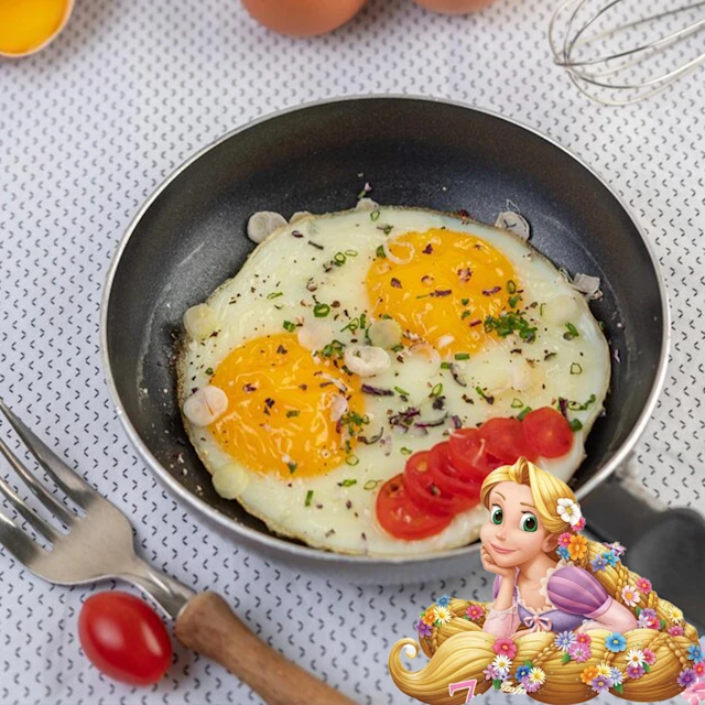 Huevos a la sartén