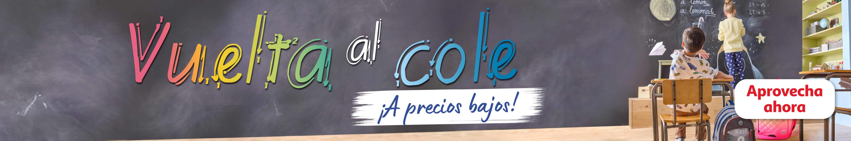 Vuelta al cole a precios bajos