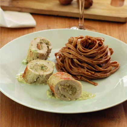 Receta balotina de pollo de Lyré