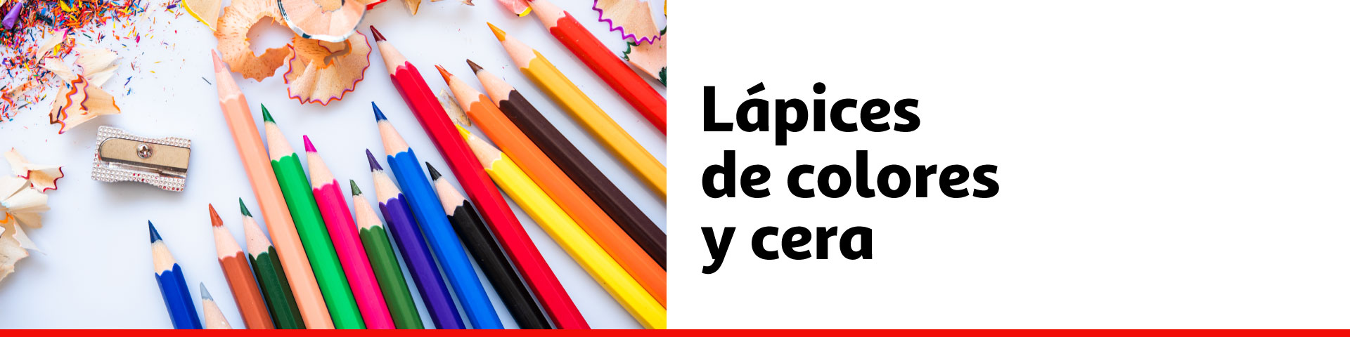 Lápices de colores y ceras