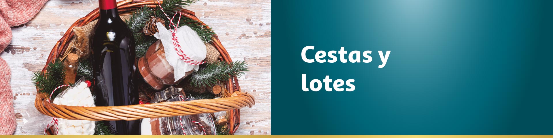 Cestas y lotes de navidad