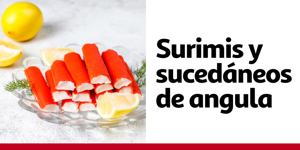 Surimis y sucedáneos de angula