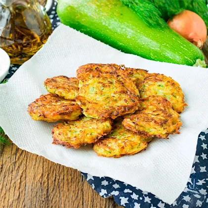 Receta delicias de calabacín y patata