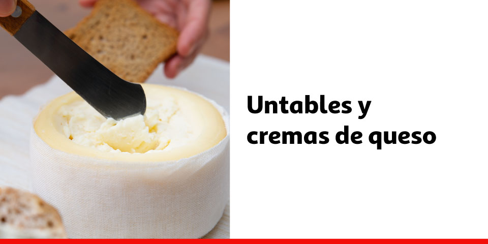 Untables y cremas de queso