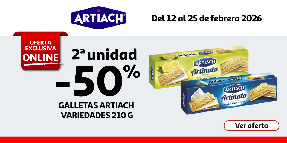 2ª Unid. al 50% - GALLETAS ARTIACH 