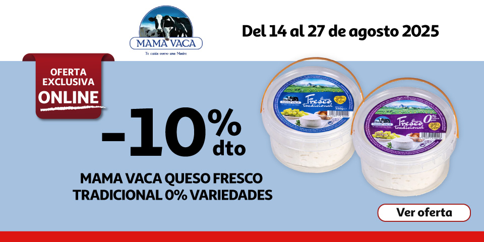 10% Dto. - MAMA VACA Quesos frescos 0%
