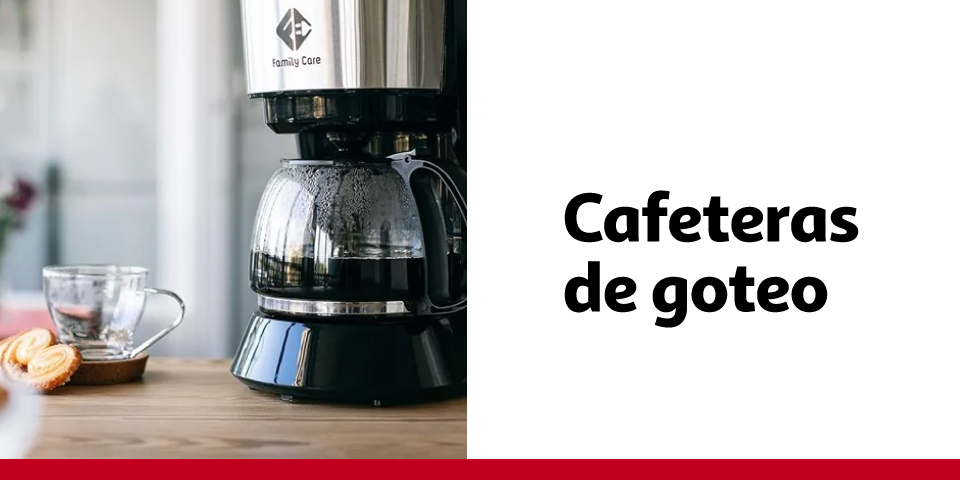 Cafeteras de goteo