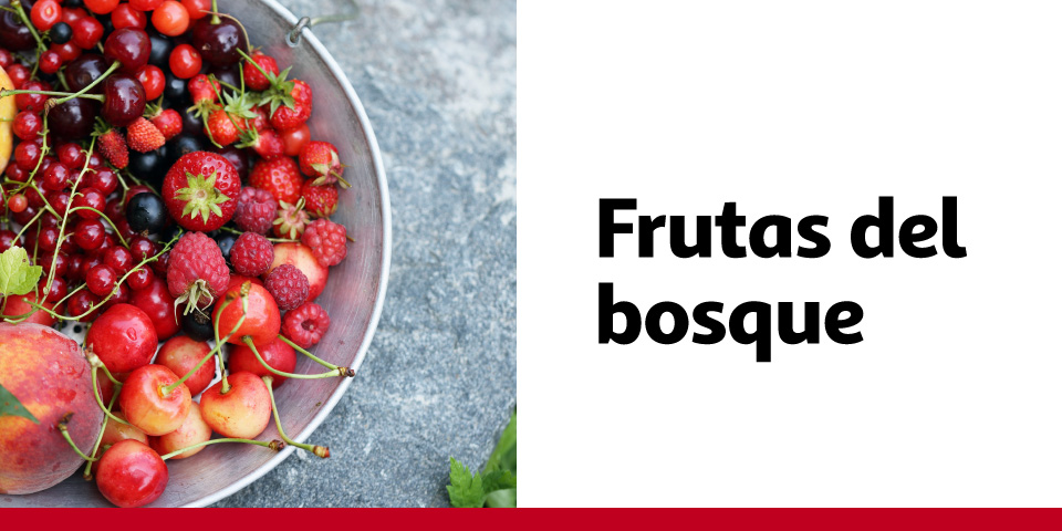 Frutas del bosque
