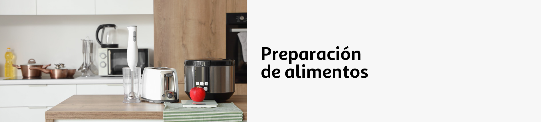 Preparación de alimentos