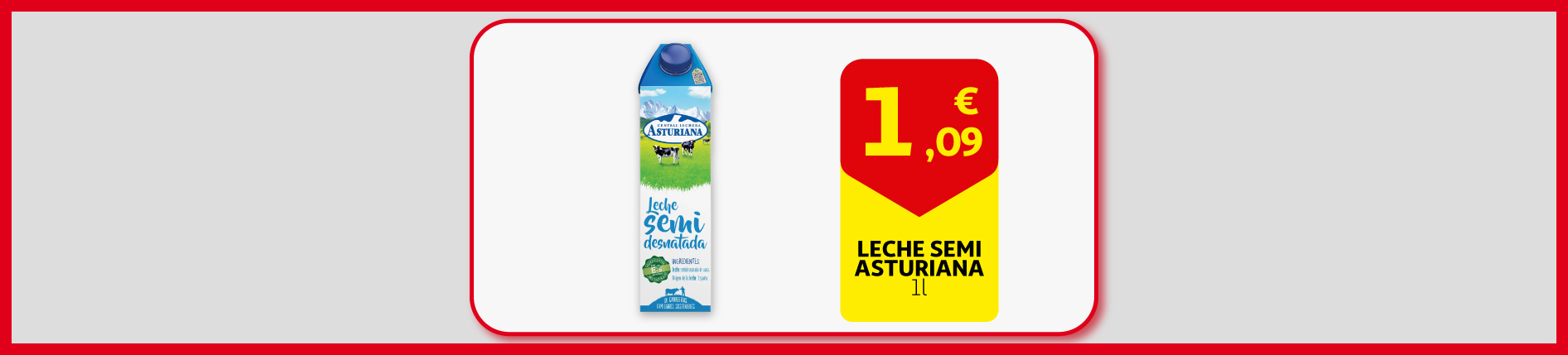 Leche, Huevos, Yogures y Lácteos