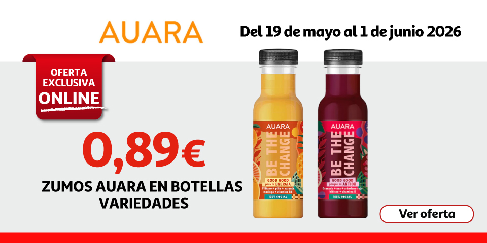 0,89€ - Zumos Auara 