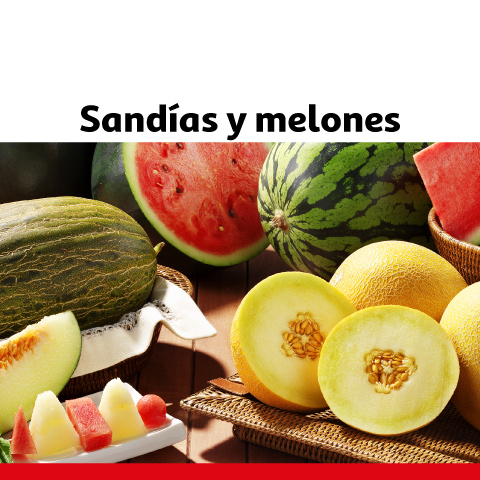 Sandías y melones