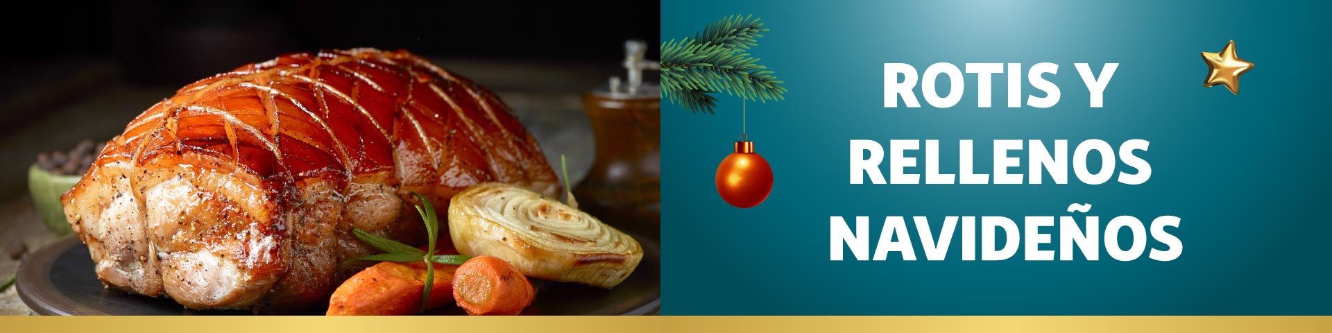 Rotis y rellenos navideños