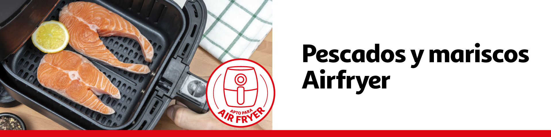 Pescados y Mariscos Airfryer