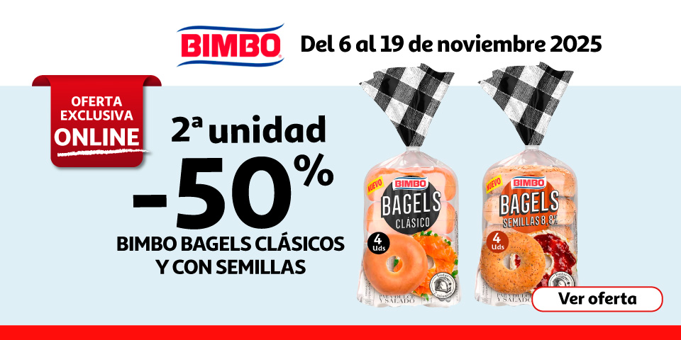 Promo exclusiva en alimentación