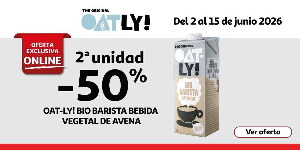 OAT-LY! Bio barista Bebida vegetal
