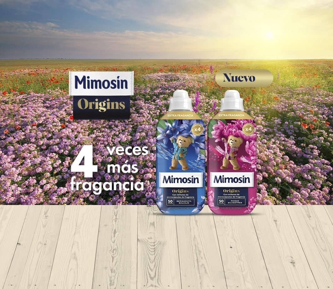 Mimosin Origins 4 veces más fragancia