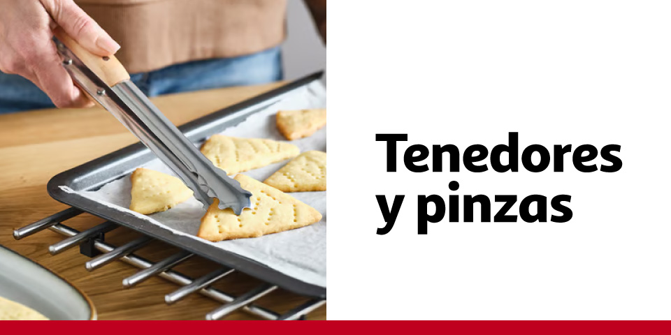 Tenedores y pinzas