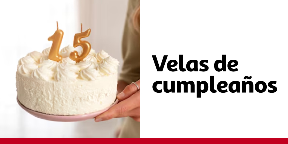 Velas de cumpleaños