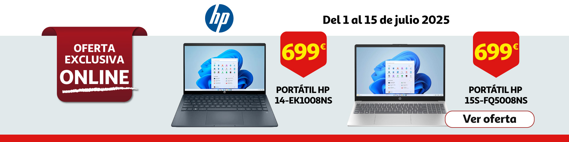 Portátiles HP 14-EK1008NS i5