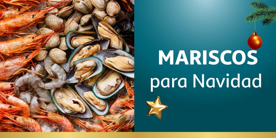 Mariscos para navidad