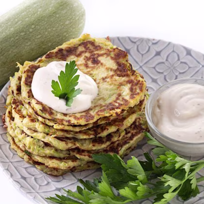Tortitas de calabacín