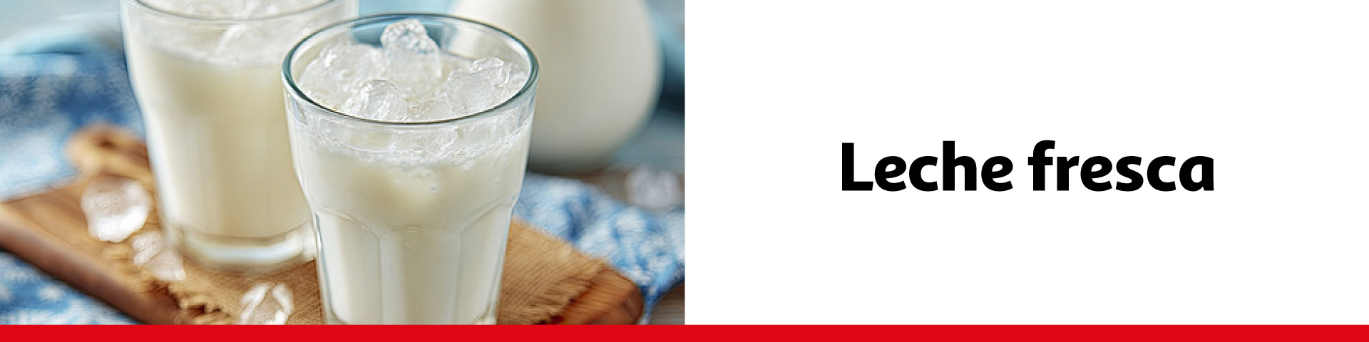 Leche fresca