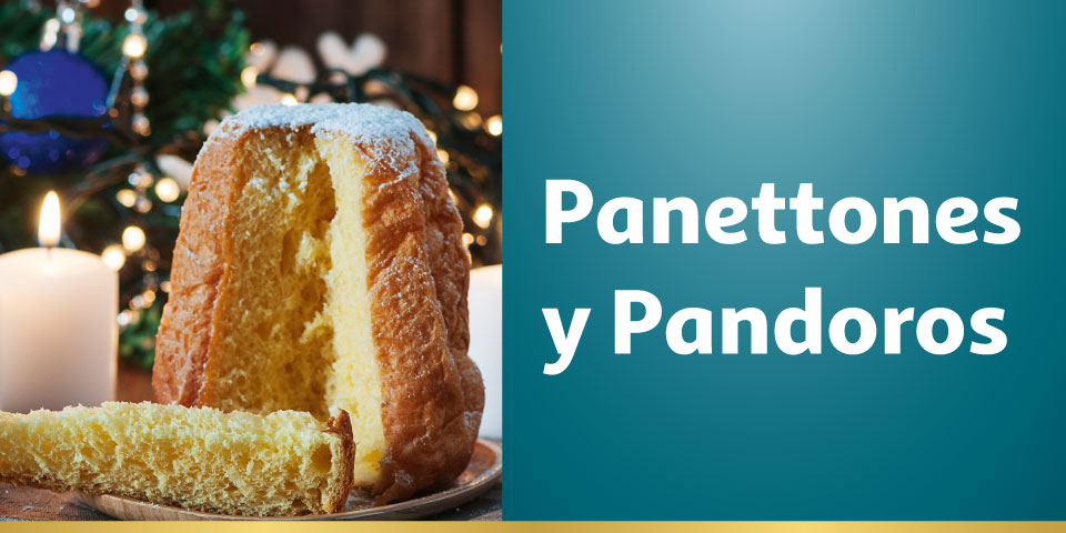 Panettones y pandoros