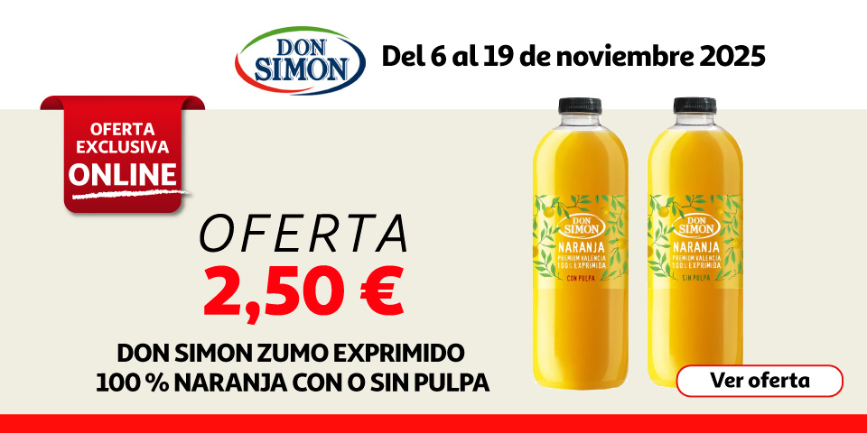 Promos exclusivas Bebidas