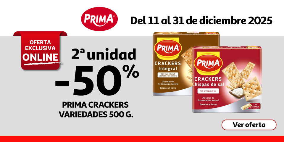 Promo exclusiva en alimentación