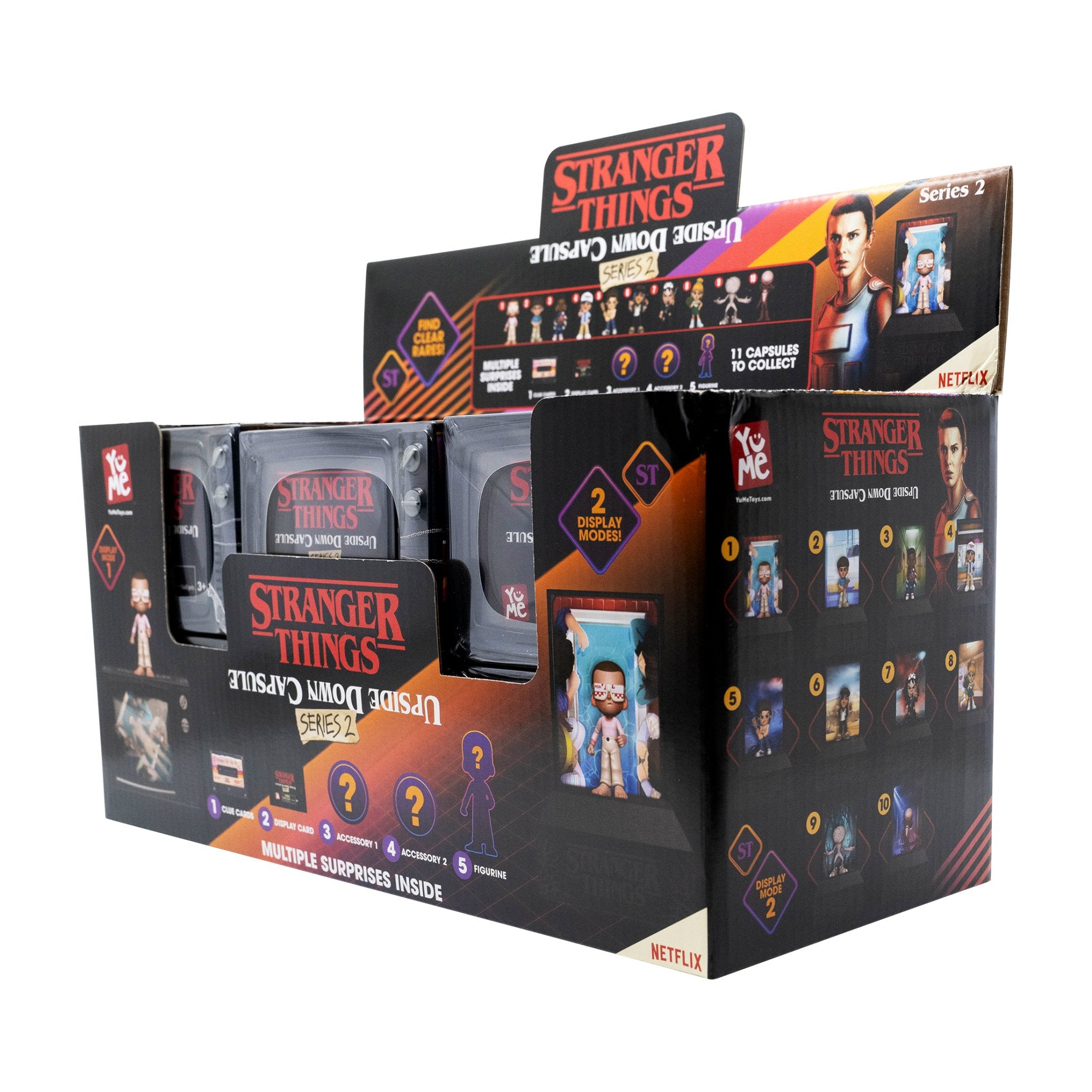 Stranger Things Upside Down Capsules Series 2 (12 Pack) | YuMe Store