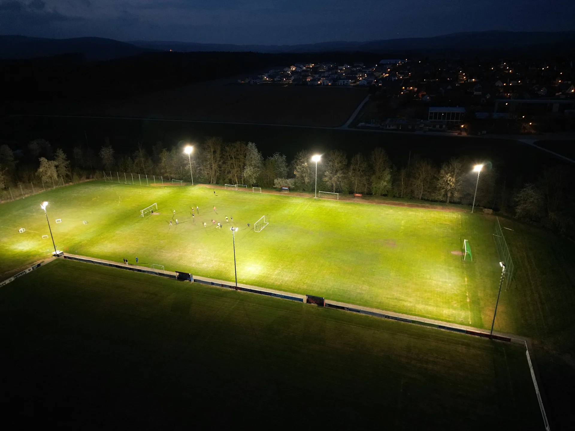 Flutlichttraining der Herren