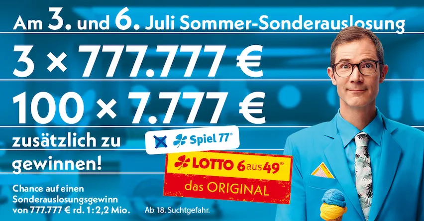 lotto rlp sonderauslosung spiel 77