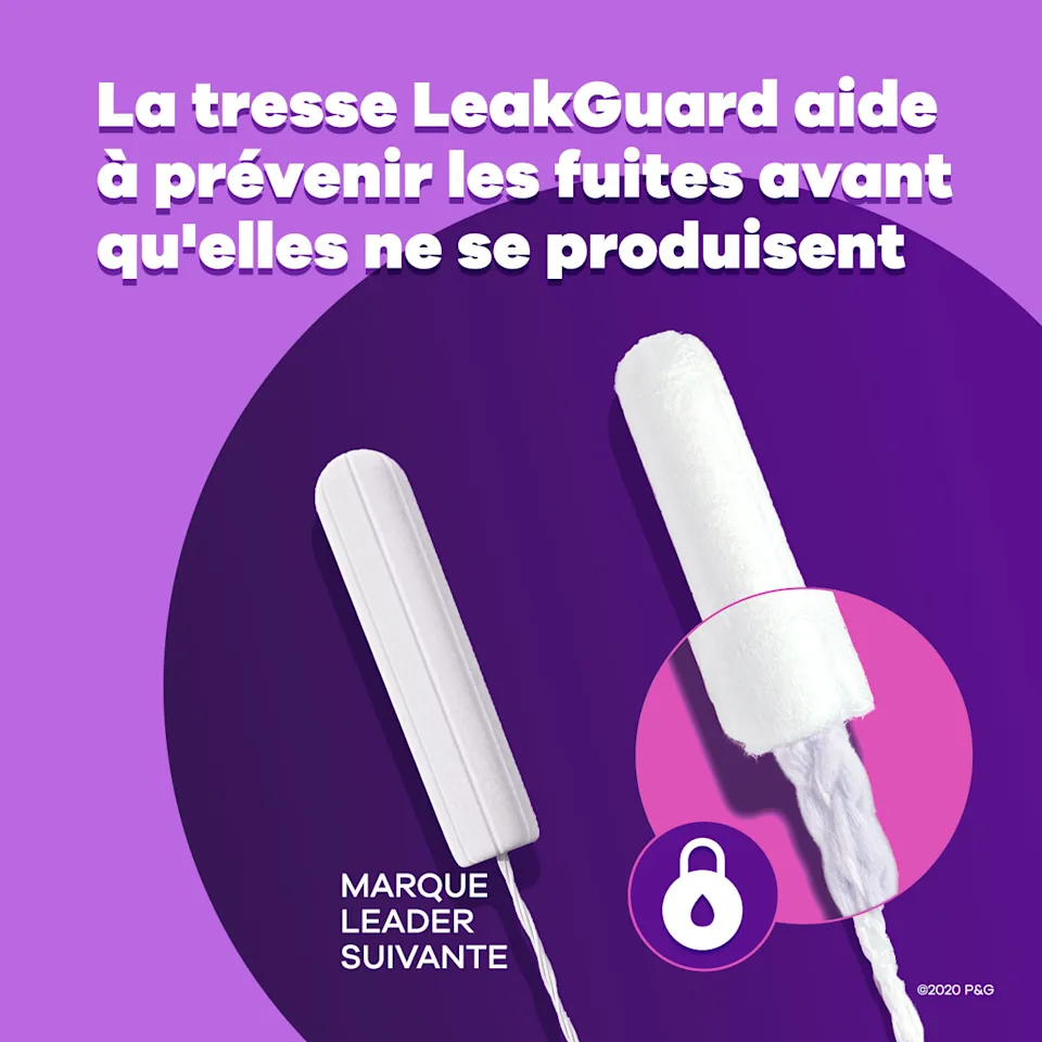La tresse LeakGuard aide
