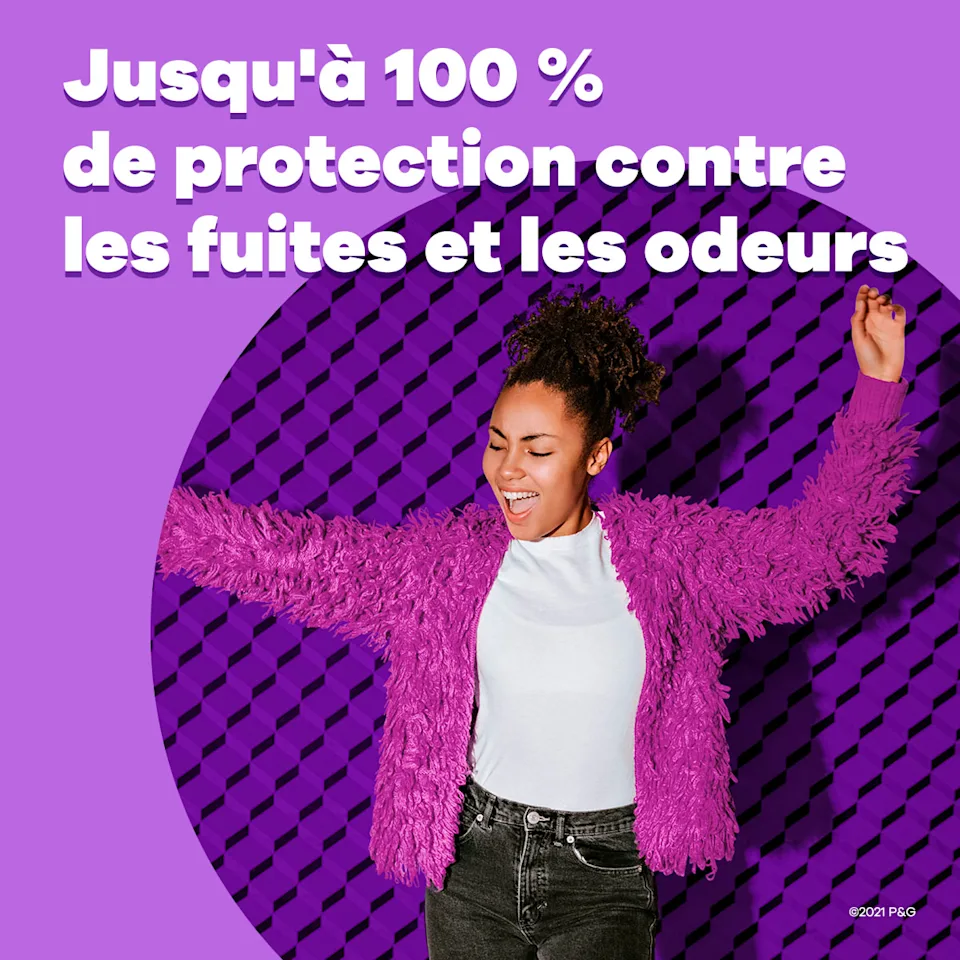 Jusqu'a 100% de protection contre les fuites et les odeurs