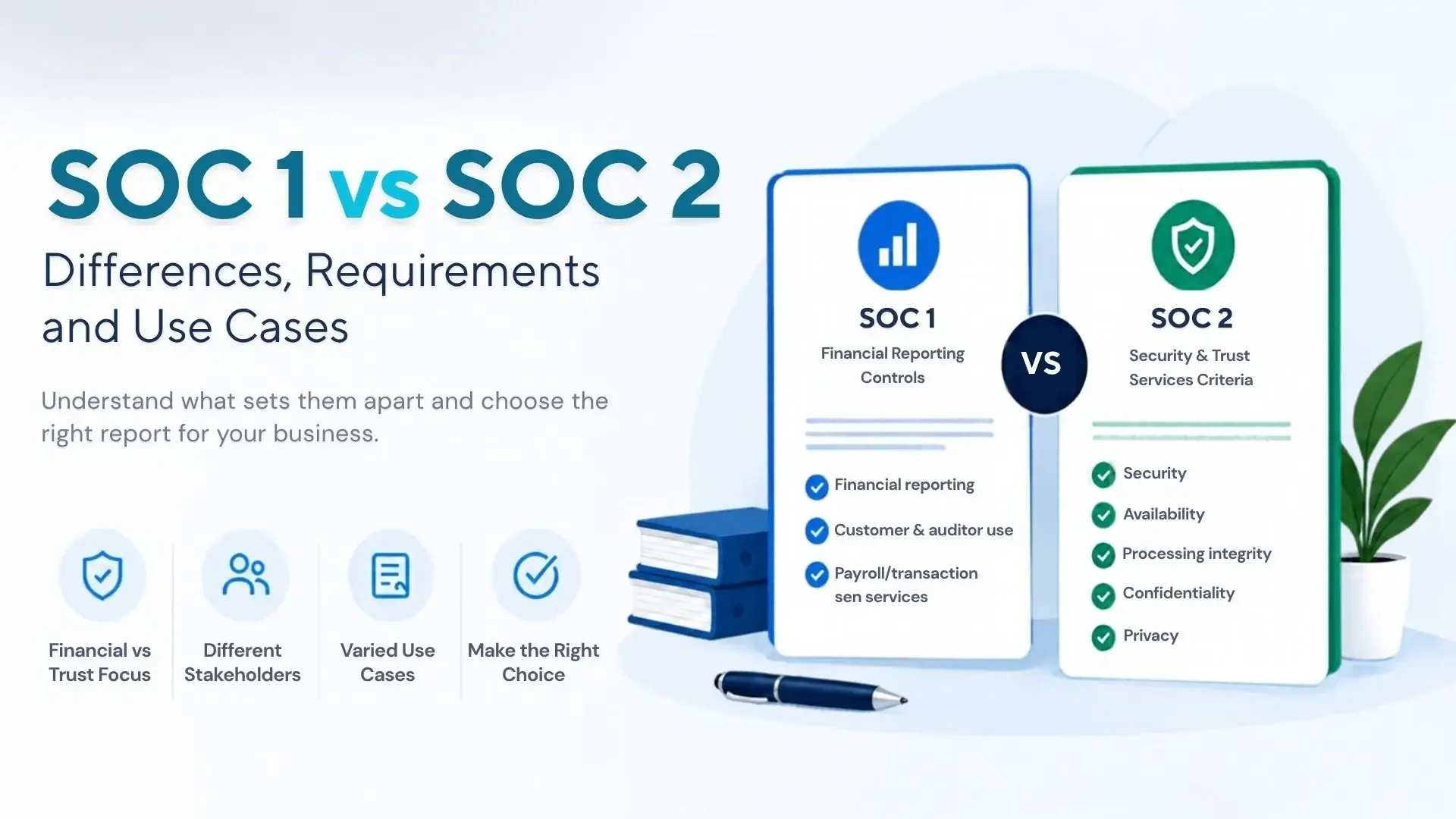 SOC 1 vs SOC 2: Which Report Does Your Business Need? 