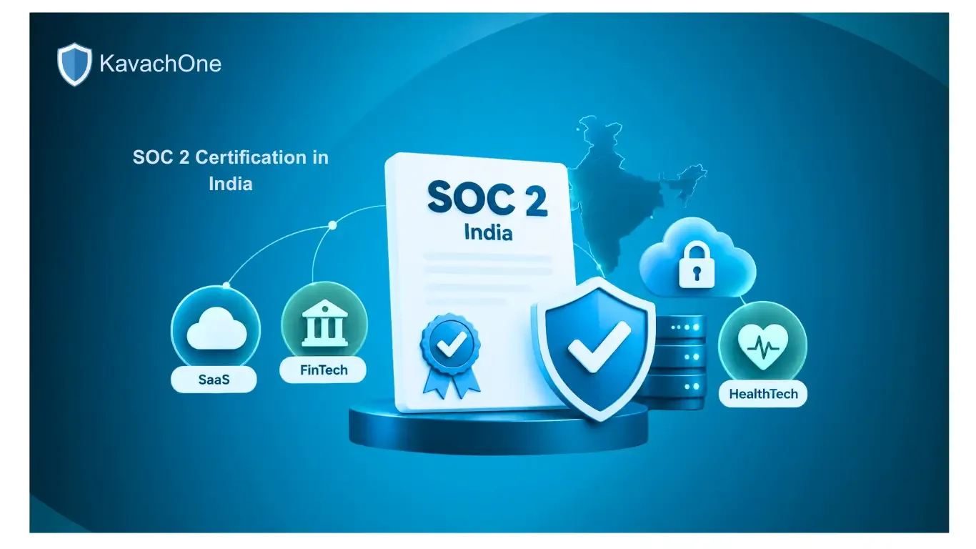 SOC 2 Certification in India: Guide for Indian SaaS, FinTech & HealthTech Companies